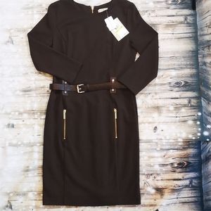 NWT MICHAEL KORS Chocolate Dress